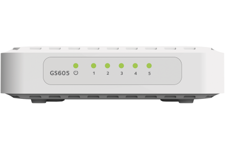 Netgear GS605 5-port Gigabit Ethernet home/office switch