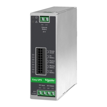 APC Easy UPS 480W control module, 24V DC-DC, DIN rail, industrial, 20A