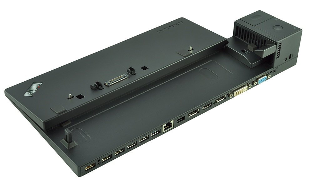 ThinkPad ultra dock - port replicator - VGA, DVI, HDMI, 2 x DP - 170 Watt EU