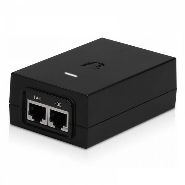 Ubiquiti PoE-48 passive PoE adapter EU/ 48V 0.5A/ grounding/ESD protection/ 24W