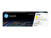 Hewlett-Packard 219X high yield yellow original LaserJet toner cartridge