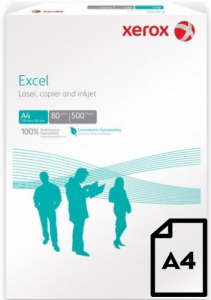 Xerox premier A4 paper 80gsm white, 500l