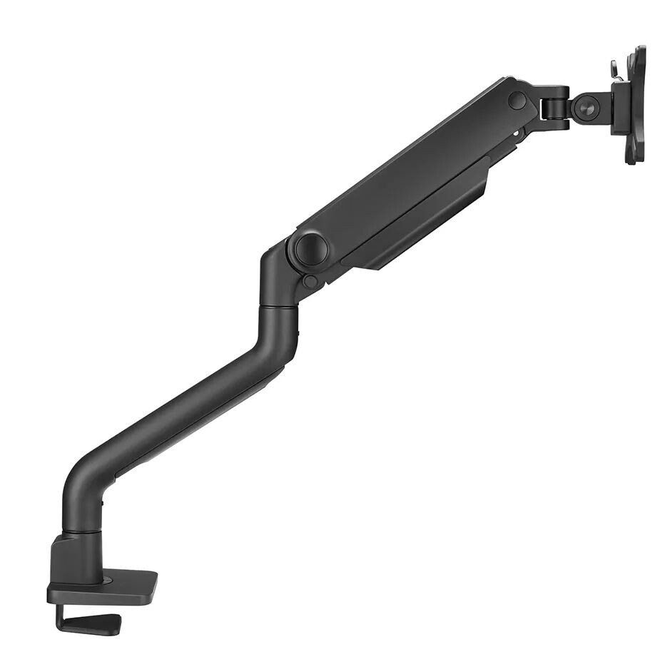 Neomounts full motion desk monitor arm for 17-49&quot; screens, black, 1-15(curved, ultrawide)/18 kg, gas spring