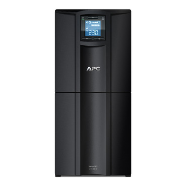 APC Smart-UPS C, Line Interactive, 3kVA, tower, 230V, 8*IEC C13+1*IEC C19 outlets, USB &amp; Serial communication, AVR, graphic LCD