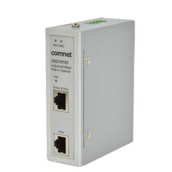 Comnet industrial 95W Power over Ethernet (PoE++) midspan injector for 10/100/1000T(X)