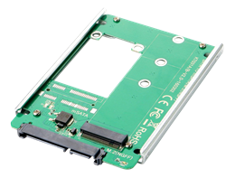 M.2 to SATA SSD adapter, 22-pin SATA to M.2 SATA, B-socket, 2242/2262/2280