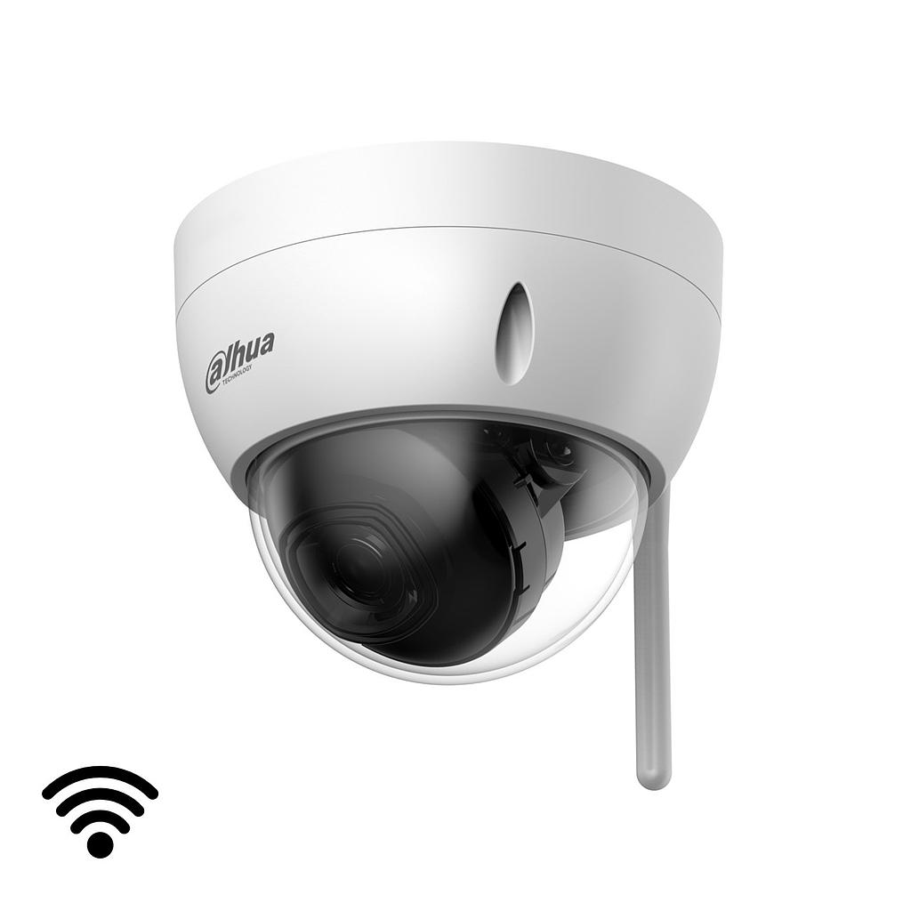 Dahua IPC-HDBW1230DE-SW-0280B 2MP IP Wi-Fi kuppelkaamera, 2.8mm (100°) IR30m 2.4GHz