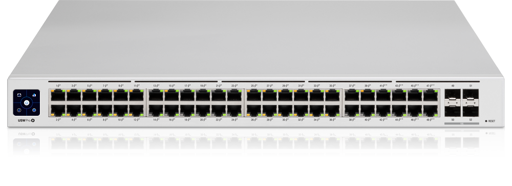 Ubiquiti UniFi Pro Max 24 port managed PoE switch, rack-mountable
