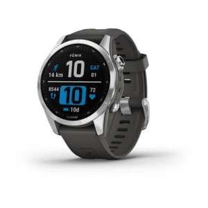 Garmin Fenix 7S smart watch standard edition silver/graphite 42mm