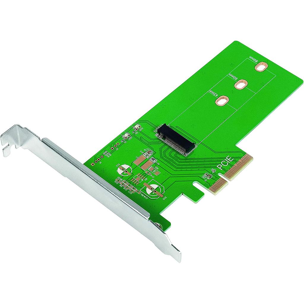 Logilink PCIe to M.2 PCIe SSD adapter