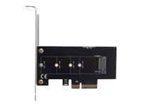 Gembird M.2 SSD adapter PCI-Express add-on card, with extra low-profile bracket