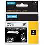 Dymo black on white permanent polyester adhesive tape 1805442 - 6mm*5.5m