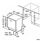 Nõudepesumasin Bosch, integreeritav, 60 cm, 43 dB, Zeolith- kuivatus