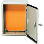 Toten lockable wall cabinet with cable access, 300*210*400mm, IP66