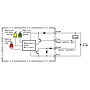 Omron E3ZM-V61 2M pre-wired 2m optical sensor, npn output, diffuse-reflective (mark detection), sensing distance 10 to 14 mm, set in the order of the teaching operation, white LED (450 to 700 nm), remote control input