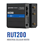 Teltonika RUT200 industrial LTE WiFi router, 1*WAN 10/100 Mbps, 1*LAN 10/100Mbps