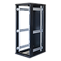 Toten System G 19" floor cabinet 32U/600*1000, glass front door, metal rear door, black
