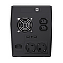 Green Cell line-interactive UPS 2000VA/1400W with LCD display, pure sine wave, 2*Schuko 2*IEC sockets
