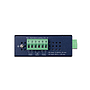 Planet 1000BASE-LX to 10/100/1000BASE-T 802.3at PoE+ industrial media converter, SC singel mode 20km