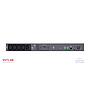 Vutlan switched PDU 19", 4 outlets. x1 Ethernet port, x1 USB port, x2 analog sensor ports, x4 230VAC outlets, x2 digital inputs, x2 12V 0.25A relays, x1 CAN port, power supply 230VAC