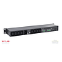 Vutlan switched PDU 19", 8 outlets, x1 Ethernet port, x1 USB port, x2 analog sensor ports, x8 230VAC outlets, x2 digital inputs, x2 12V 0.25A relays, x1 CAN port, 230V AC 