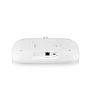 Zyxel NWA110BE BE6500 access point, 2*2 MU-MIMO, dual radio 2.4 & 5 or 6GHz, 1*2.5G LAN port, PoE+ (802.3at), standalone/controller/Nebula cloud managed, no power adapter