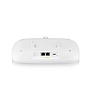 Zyxel NWA210BE BE12.3K access point 2*2 MU-MIMO, dual radio 2.4 & 5 or 6GHz, 2*2.5G LAN ports, PoE+ (802.3at), standalone/Nebula cloud managed, no power adapter