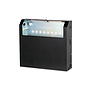 Digitus wall-mounted enclosure, slim, 145x525x475 mm 3U rotatable, 2U fix, black