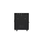 Lanberg 19" v2 free-standing rack cabinet, 15U/600*800 with glass door (flat pack), LCD, black