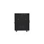 Lanberg 19" v2 free-standing rack cabinet, 15U/800*1000 with glass door (flat pack), LCD, black