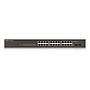 24-port GbE L2 PoE Smart Switch, rackmount, 170 Watt