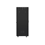 Lanberg 19" v2 free-standing rack cabinet, 37U/800*1000 with glass door (flat pack), LCD, black
