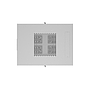 Lanberg 19" v2 free-standing rack cabinet, 22U/600*800 with glass door (flat pack), LCD, grey