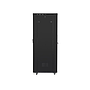 Lanberg 19" v2 free-standing rack cabinet, 27U/800*1200 with mesh door (flat pack), LCD, black