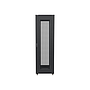 Lanberg 19" free-standing rack cabinet, 42U/800*1000 with mesh door (flat pack), black