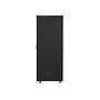 Lanberg 19" v2 free-standing rack cabinet, 47U/800*1000 with mesh door (flat pack), LCD, black