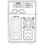 ABB line-interactive UPS 11LI PRO 800VA/480W, 5min@60%load