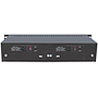 14-slot media converter chassis, includes redundant power supply, 19" rm 2U