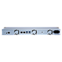 QNAP 4-bay 1U short-depth rackmount NAS with built-in 10GbE network