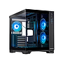 Cieftec Visio air dual-chamber TG ATX gaming case