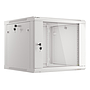 Lanberg wall-mounted rack 19" demounted flat pack 9U/600*600mm gray