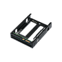 QNAP dual 2.5" SATA SSD to 3.5" SATA RAID adapter converter, with RAID support for PC & NAS