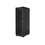 Lanberg 19" v2 free-standing rack cabinet, 27U/800*1200 with mesh door (flat pack), LCD, black