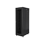 Lanberg 19" free-standing rack cabinet, 42U/800*1000 with mesh door (flat pack), black