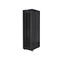 Lanberg 19" v2 free-standing rack cabinet, 47U/800*1000 with mesh door (flat pack), LCD, black
