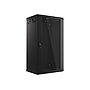Lanberg 19" v2 wall-mount cabinet 22U/600*450 with glass door (flat pack), black