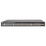 Ruckus ICX 8200 switch, 48*10/100/1000 Mbps PoE+ ports, 4*25 GbE SFP28 stacking/uplink-ports, 370W PoE budget