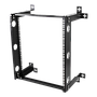 19" 12U terasest seinaräkk 60kg koormusele, LxSxK: 490x300x567mm, paigalsuskomplekt, must