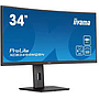 Iiyama ProLite XCB3494WQSN-B5 curved monitor 86.4 cm (34") UWQHD, VA, 0.4 ms, HDMI, DisplayPort, USB-C docking