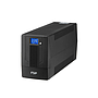 Line-interactive UPS FSP iFP 600 600VA/360W, 2*Schuko AC outlet, USB port, RJ-45 protection, aku 12V/7Ah, LCD